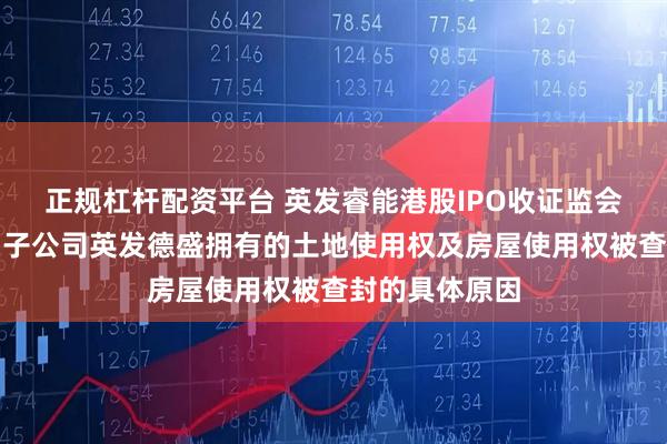 正规杠杆配资平台 英发睿能港股IPO收证监会反馈:需说明子公司英发德盛拥有的土地使用权及房屋使用权被查封的具体原因